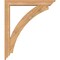 Ekena Millwork Thorton Traditional Smooth Bracket w/ Offset Brace, Western Red Cedar, 5 1/2"W x 34"D x 40"H BKT0604X34X40THR01SWR - alternate 4